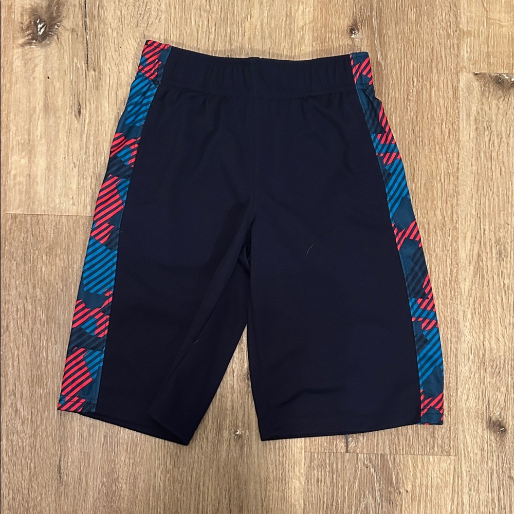 Gymboree Navy Shorts with Red and Blue Accents
